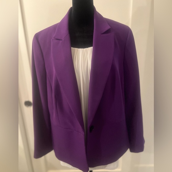COPY - Kasper Career Blazer beautiful purple - Picture 4 of 4